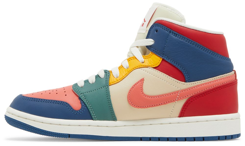 Jordan 1 Mid Multi Color (2022) (Women's)