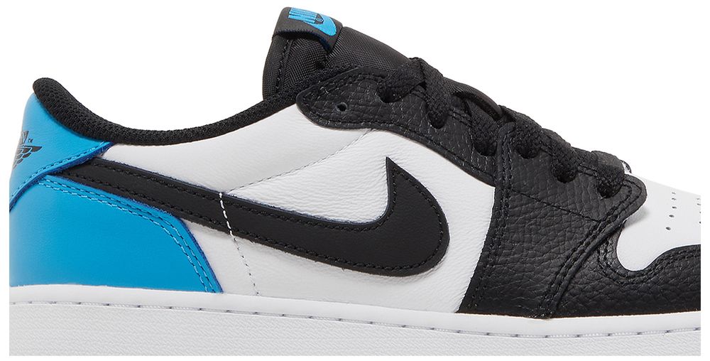 Jordan 1 Retro Low OG Black Dark Powder Blue (GS)
