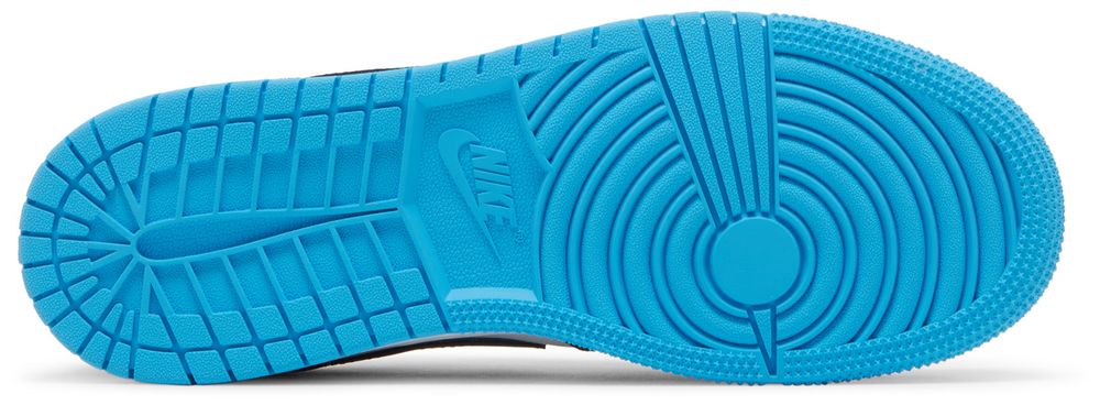 Jordan 1 Retro Low OG Black Dark Powder Blue (GS)