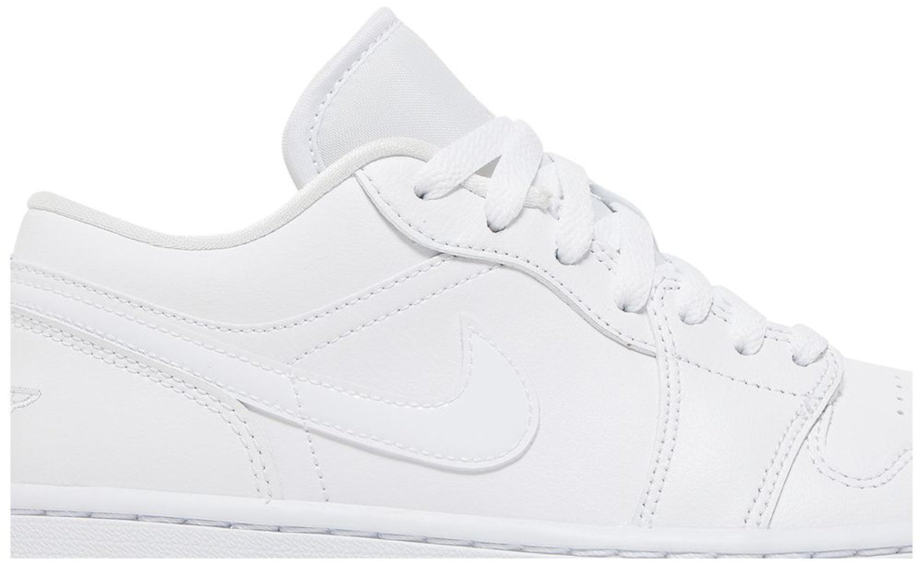 Jordan 1 Low Triple White (2022) (Women's)