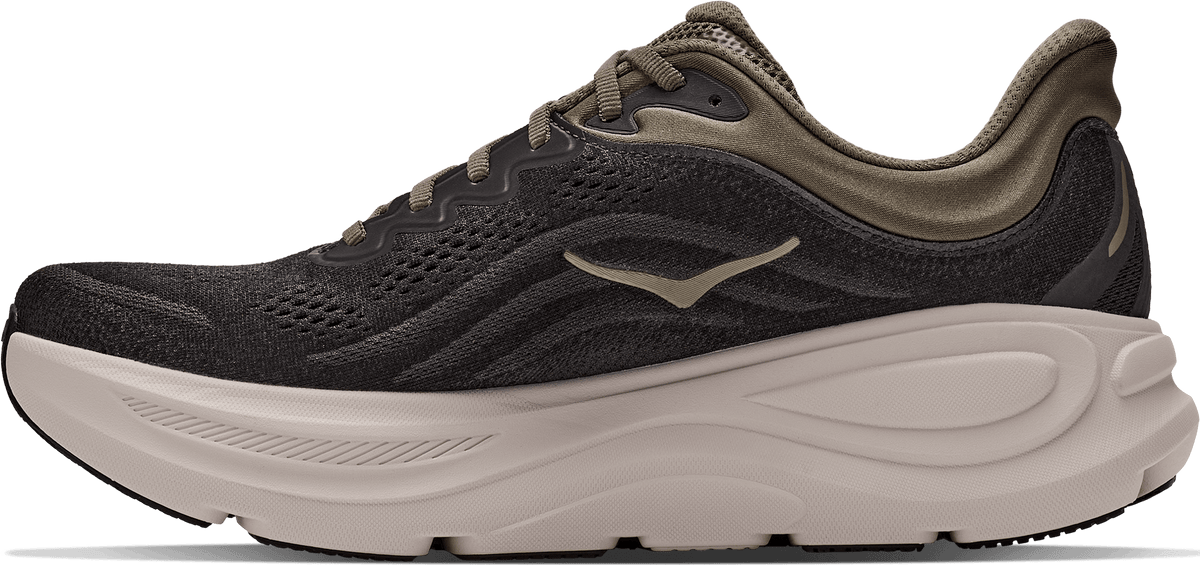 Hoka One One Bondi 9 Black River Rock Grey