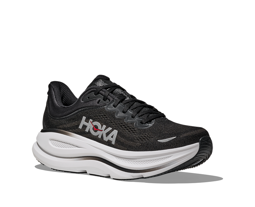 Hoka One One Bondi 9 Black Vermillion