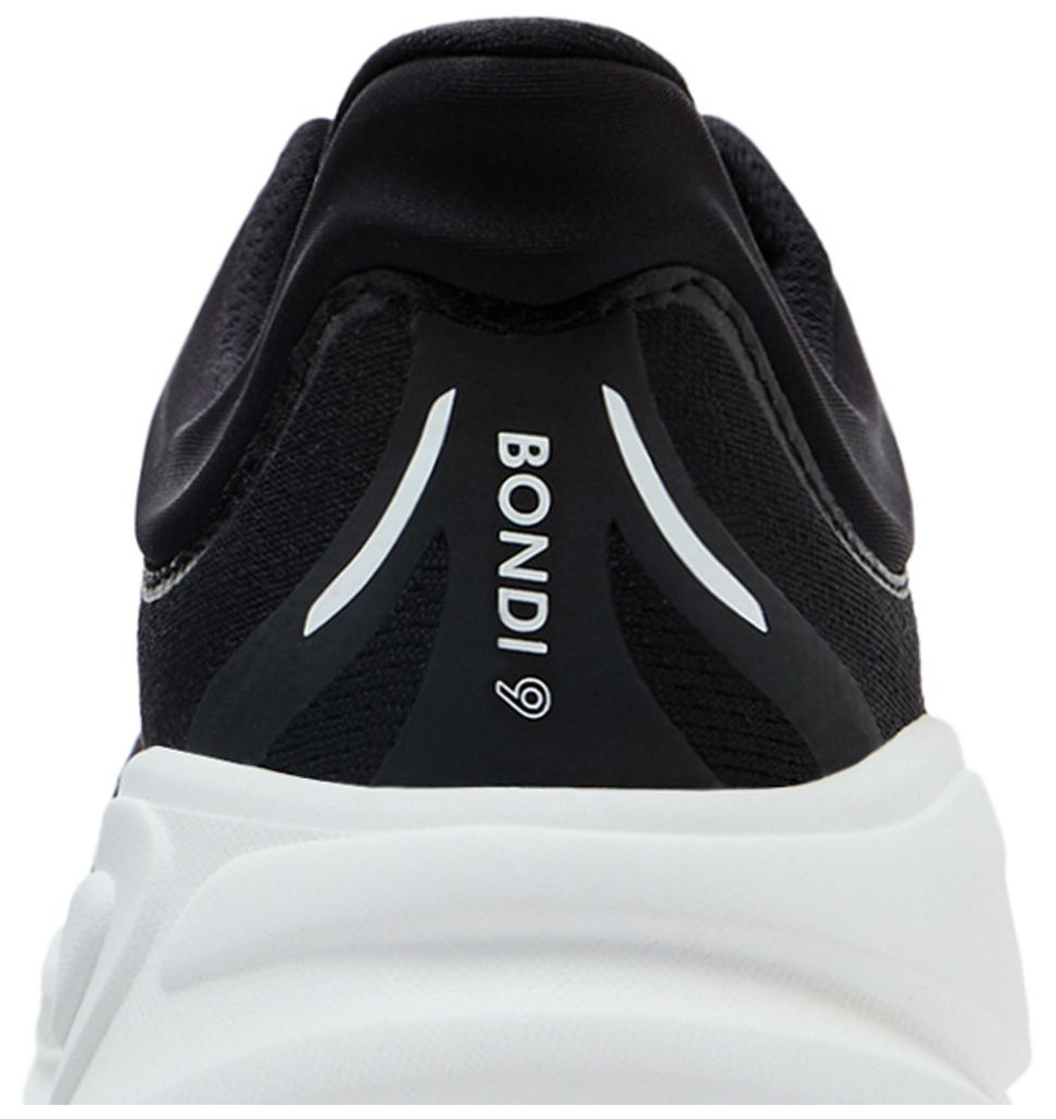 Hoka One One Bondi 9 Black White