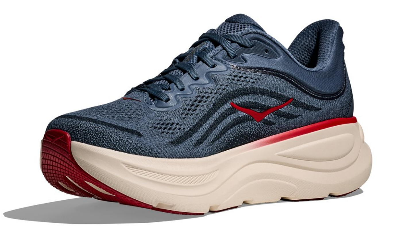 Hoka One One Bondi 9 Thunder Cloud Vermillion