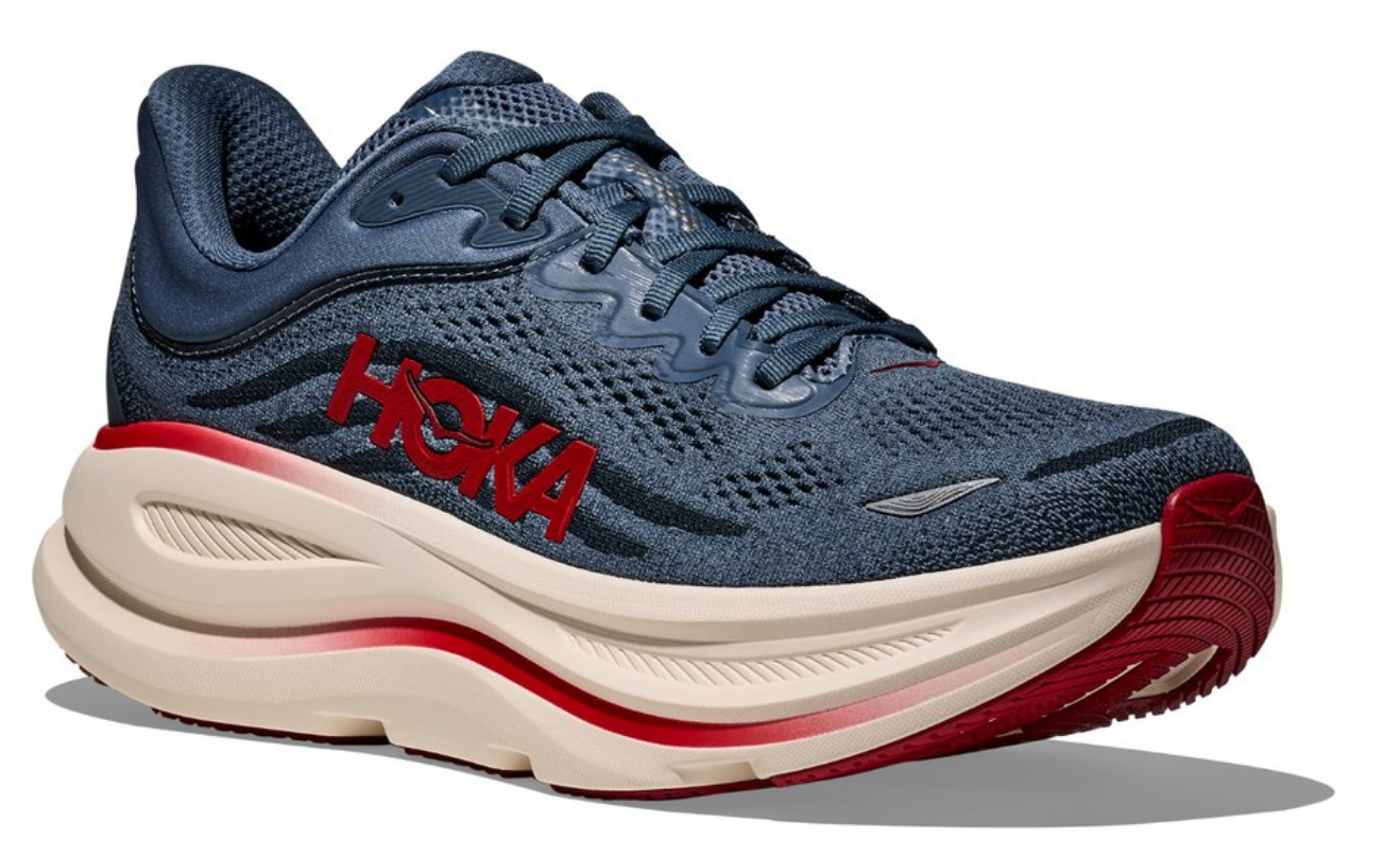 Hoka One One Bondi 9 Thunder Cloud Vermillion
