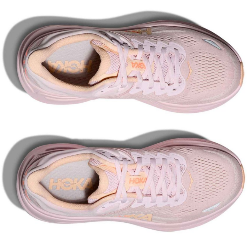 Hoka One One Bondi 9 Lilac Cream Tangerine Glow (Women's)