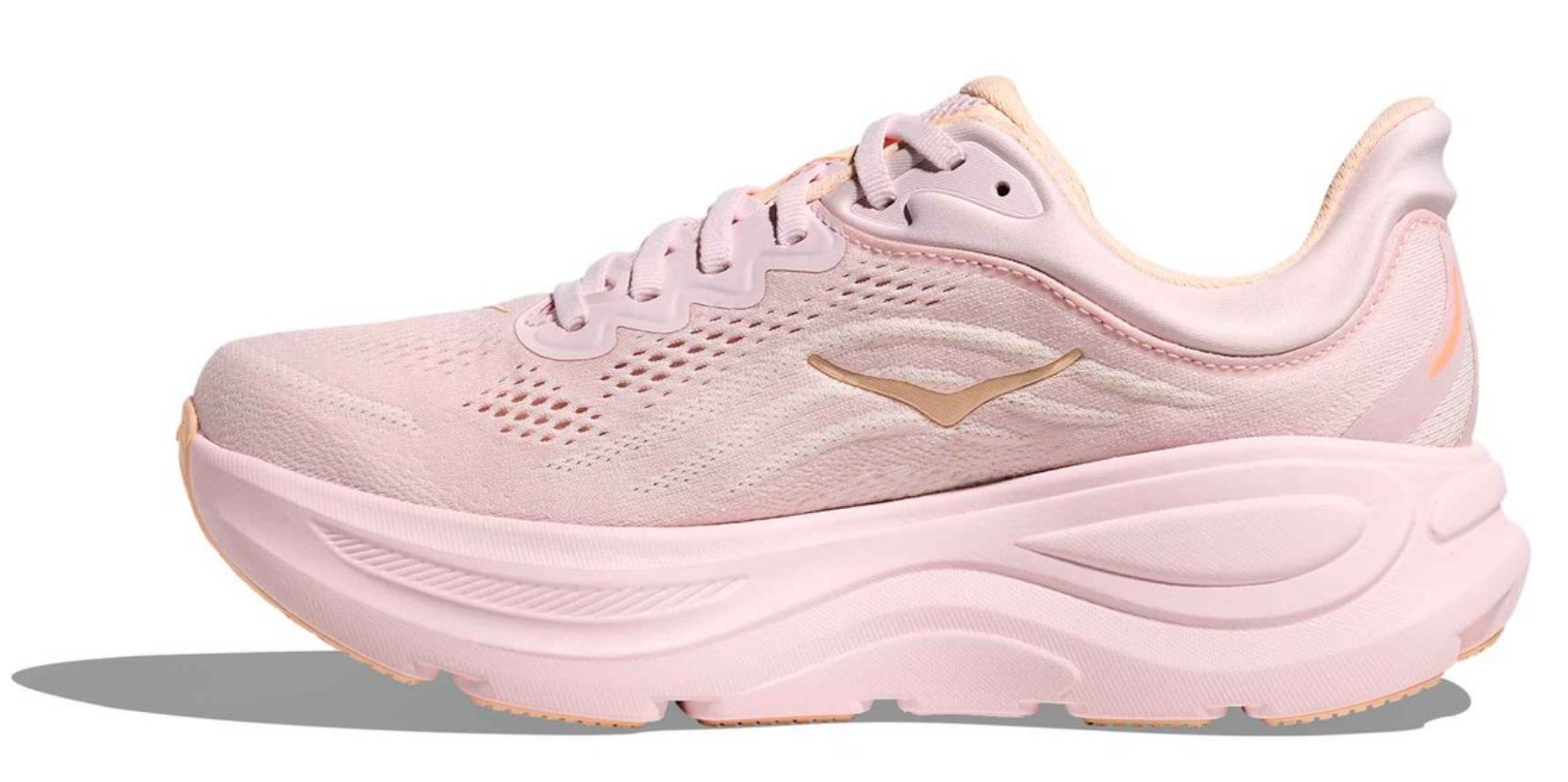 Hoka One One Bondi 9 Lilac Cream Tangerine Glow (Women's)