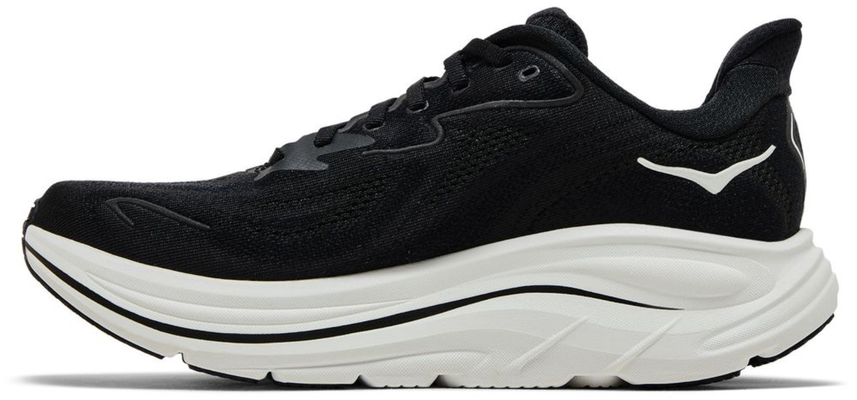 Hoka One One Clifton 10 Black White