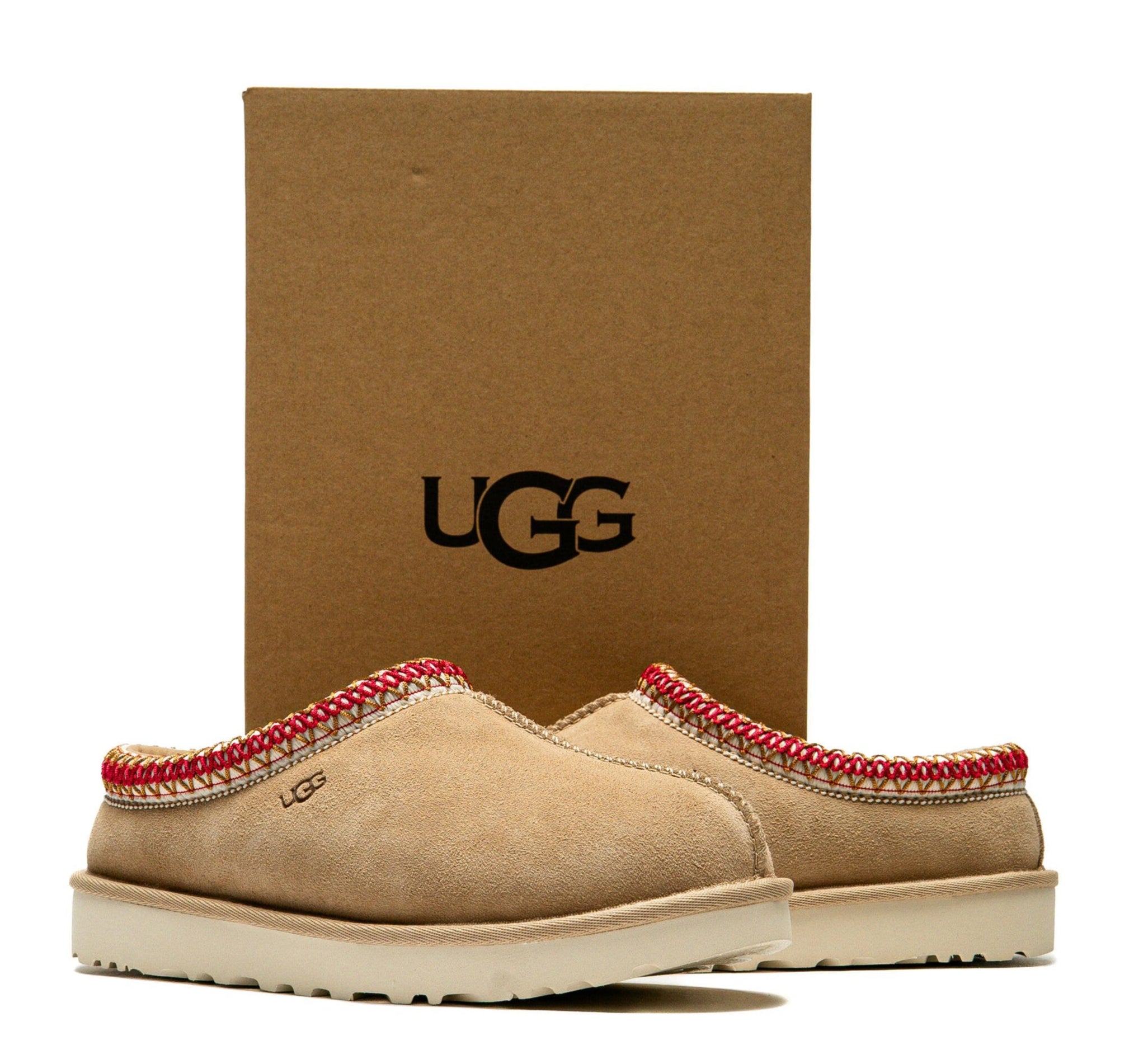 UGG Tasman II Slipper Sand Dark Cherry (Women's)
