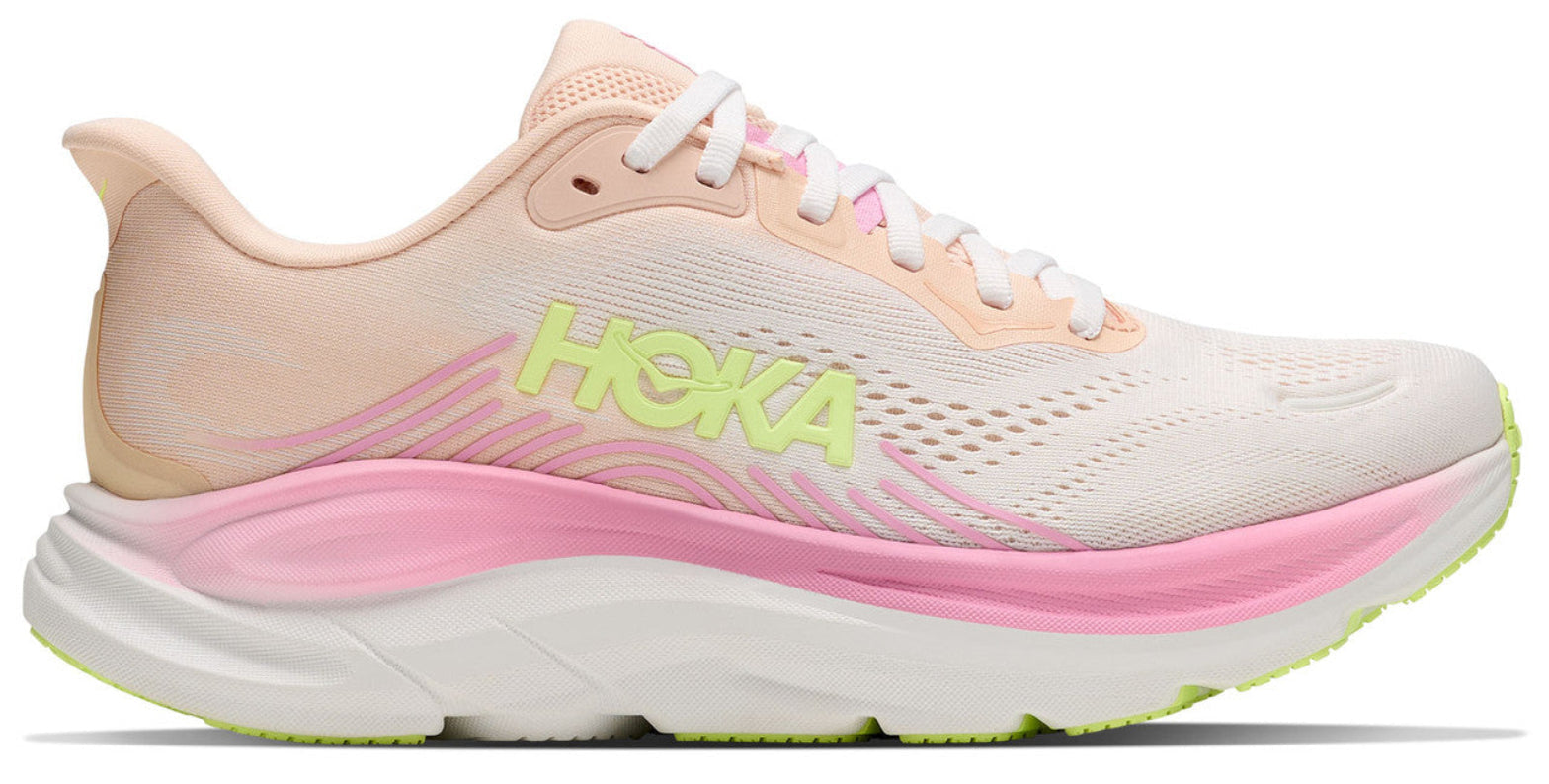 Hoka One One Clifton 11 Tangerine Glow White (Women's)