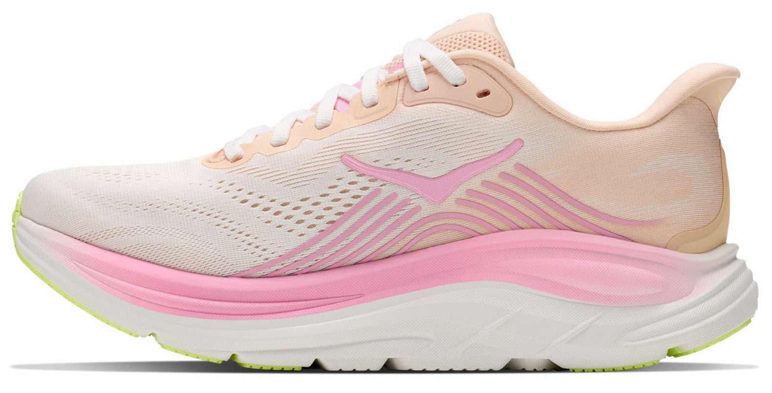 Hoka One One Clifton 11 Tangerine Glow White (Women's)