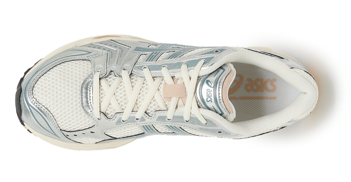 ASICS Gel-Kayano 14 Birch Pure Silver Teal Gold
