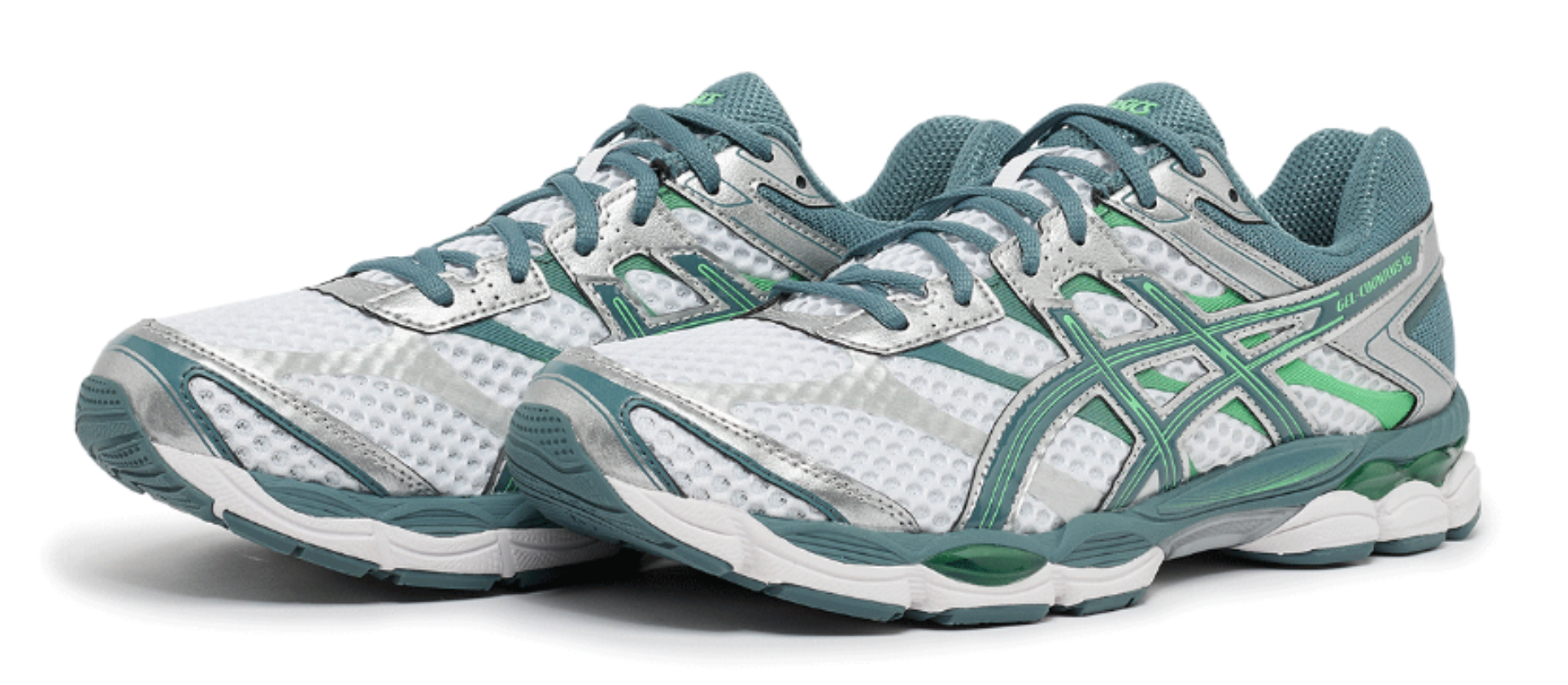 ASICS Gel-Cumulus 16 White Ironclad