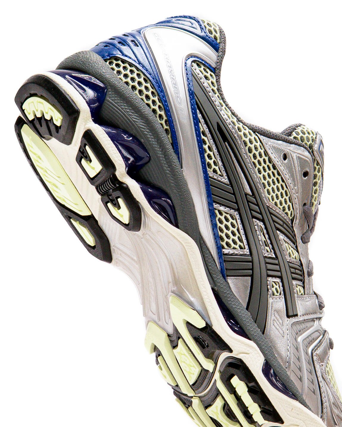 ASICS Gel-Kayano 14 Soft Yellow Asics Blue