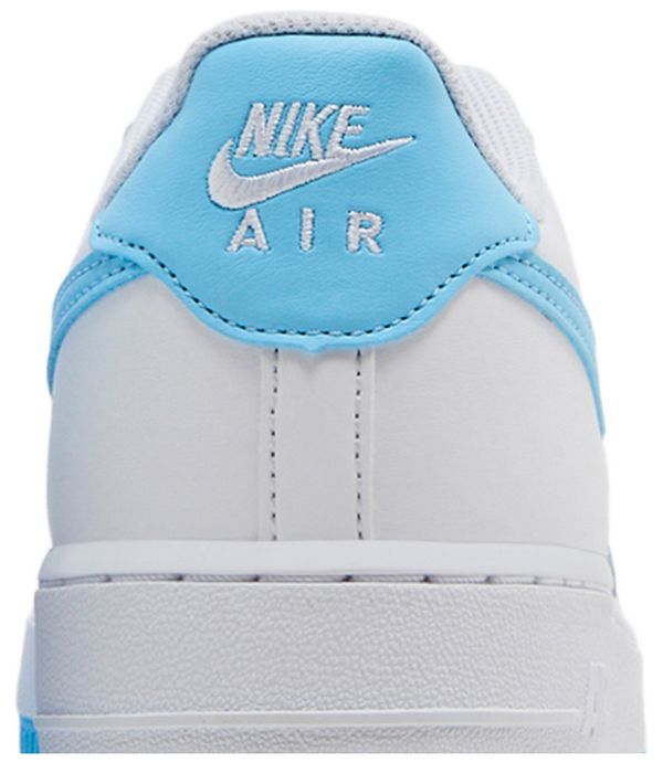 Nike Air Force 1 Low White Aquarius Blue (GS)