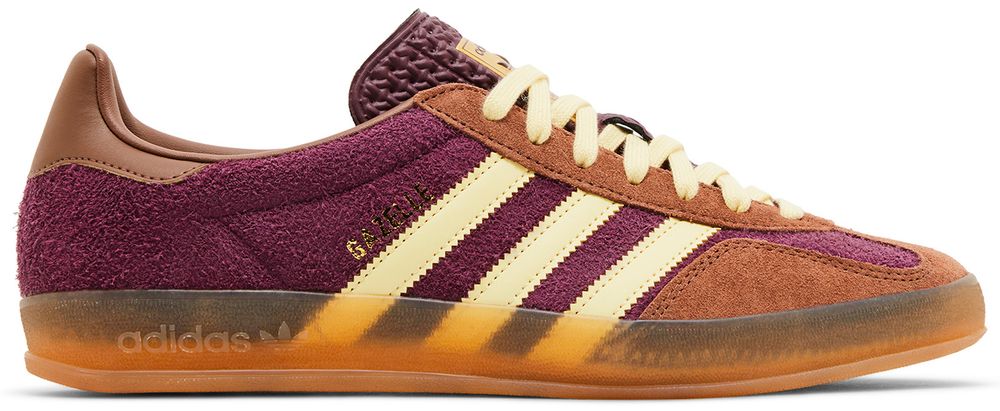 adidas Gazelle Indoor Maroon Almost Yellow