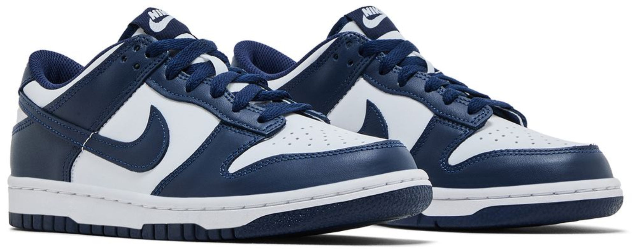 Nike Dunk Low White Midnight Navy