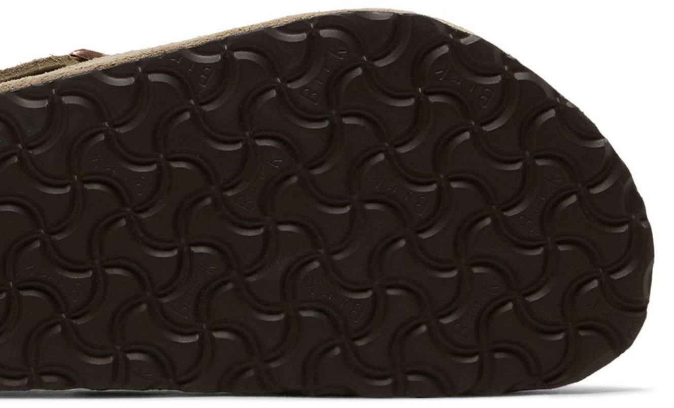 Birkenstock Boston Soft Footbed Suede Taupe