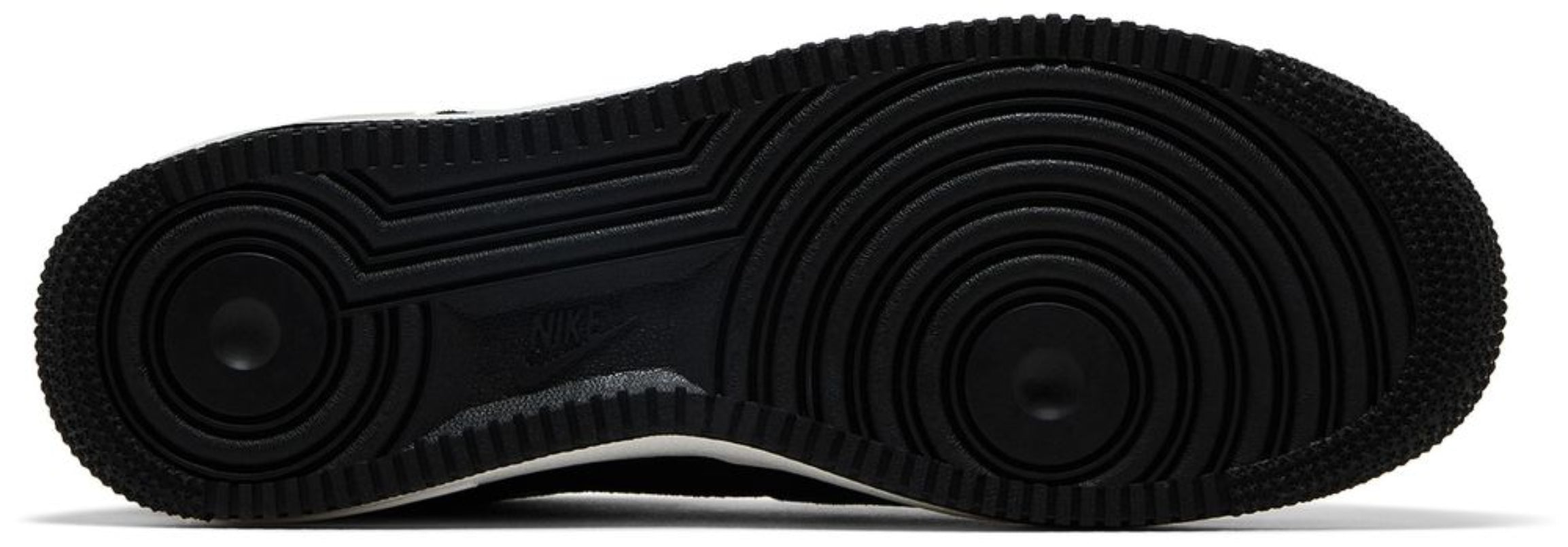 Nike Air Force 1 Low '07 LV8 Black Sail Embroidered Swoosh