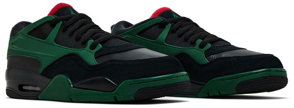 Jordan 4 RM Black Gorge Green University Red