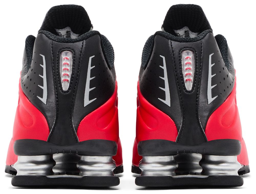 Nike Shox R4 University Red Black Metallic Silver