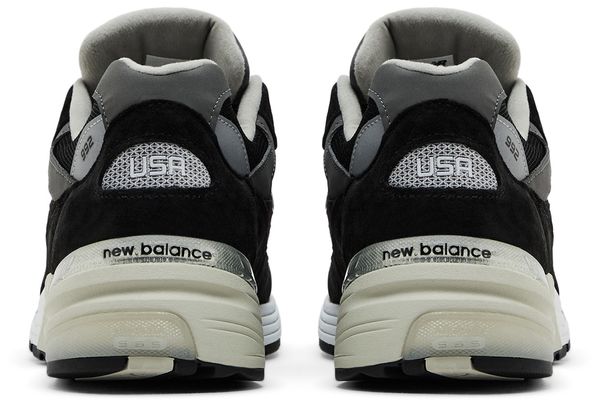 New Balance 992 MiUSA Black Grey