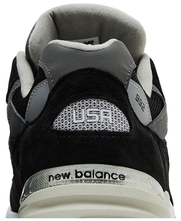 New Balance 992 MiUSA Black Grey