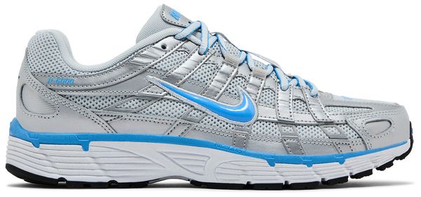 Nike P-6000 Metallic Platinum Pure Platinum Metallic Silver University Blue