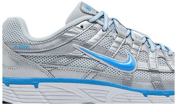 Nike P-6000 Metallic Platinum Pure Platinum Metallic Silver University Blue