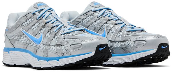 Nike P-6000 Metallic Platinum Pure Platinum Metallic Silver University Blue