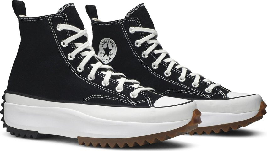 Converse Run Star Hike Hi Black White Gum
