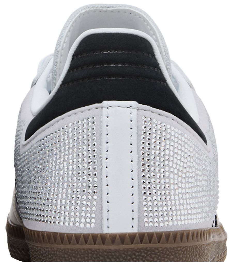 Adidas Samba OG Rhinestone Crystal White Silver (Women's)
