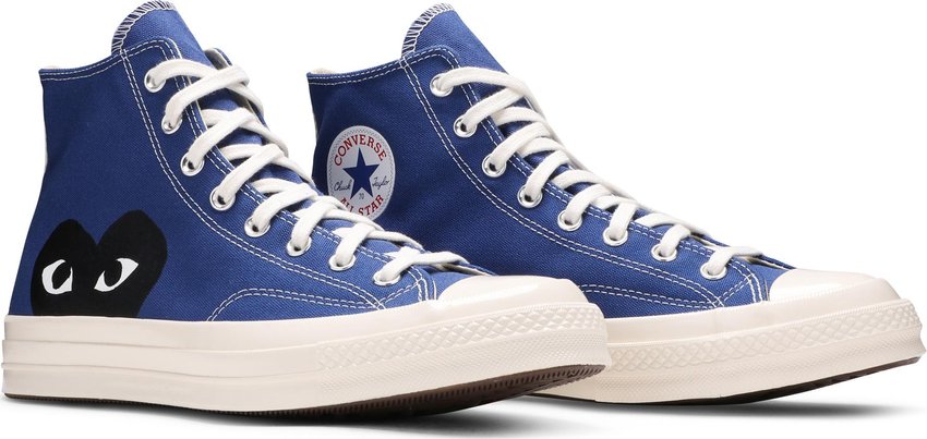 Converse Chuck Taylor All-Star 70 Hi Comme des Garcons PLAY Blue