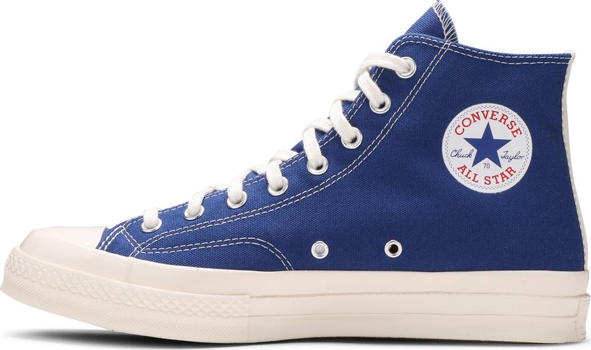 Converse Chuck Taylor All-Star 70 Hi Comme des Garcons PLAY Blue