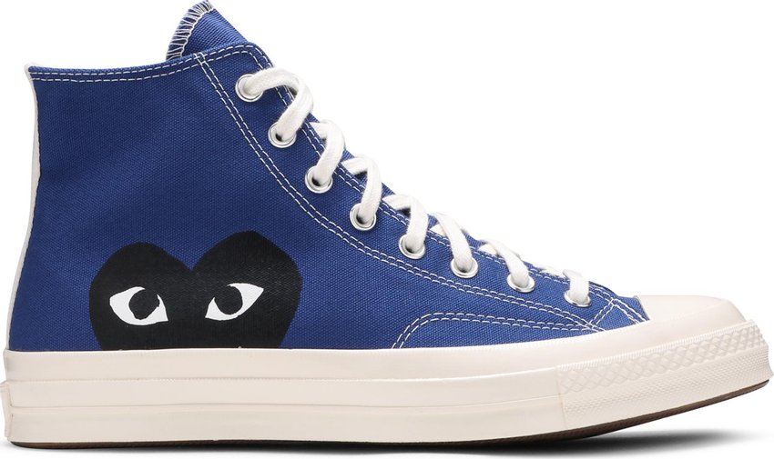 Converse Chuck Taylor All-Star 70 Hi Comme des Garcons PLAY Blue