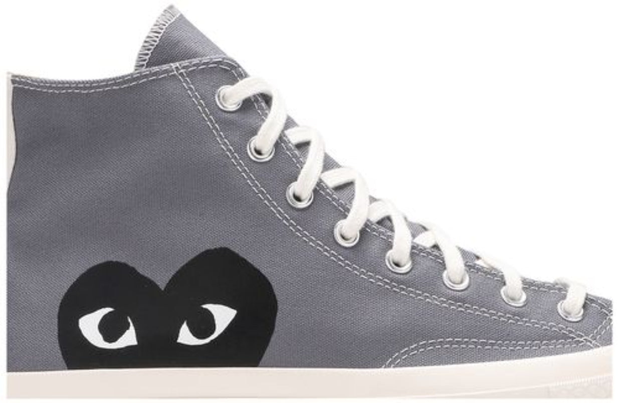 Converse Chuck Taylor All-Star 70s Hi Comme des Garcons PLAY Grey