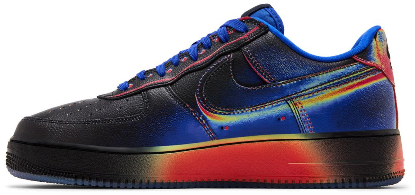 Nike Air Force 1 Low Retro Heat Map Black Racer Blue