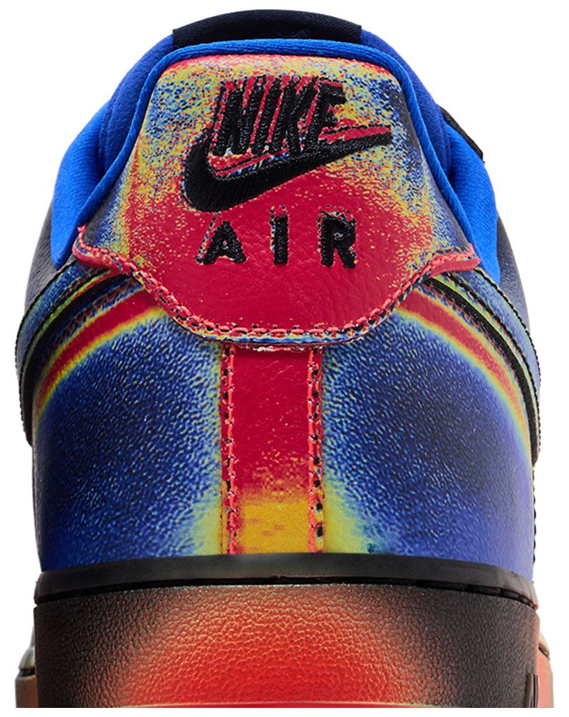 Nike Air Force 1 Low Retro Heat Map Black Racer Blue
