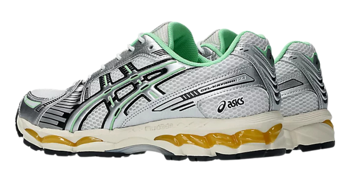 ASICS Gel-Kayano 12.1 Silver Green Orange