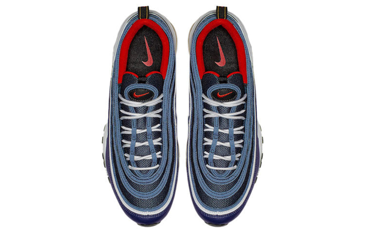 Nike Air Max 97 Midnight Navy Habanero Red