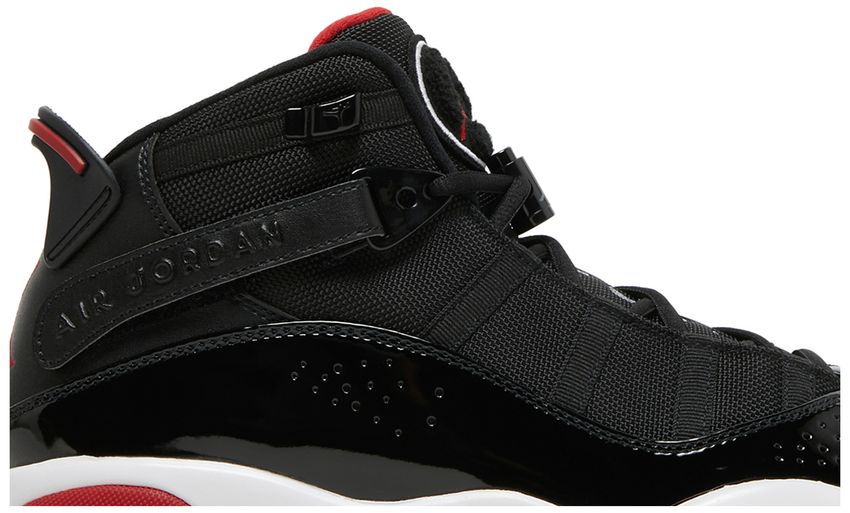 Jordan 6 Rings Black Varsity Red (2007)