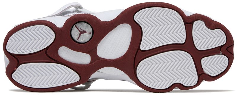 Jordan 6 Rings White Team Red (GS)
