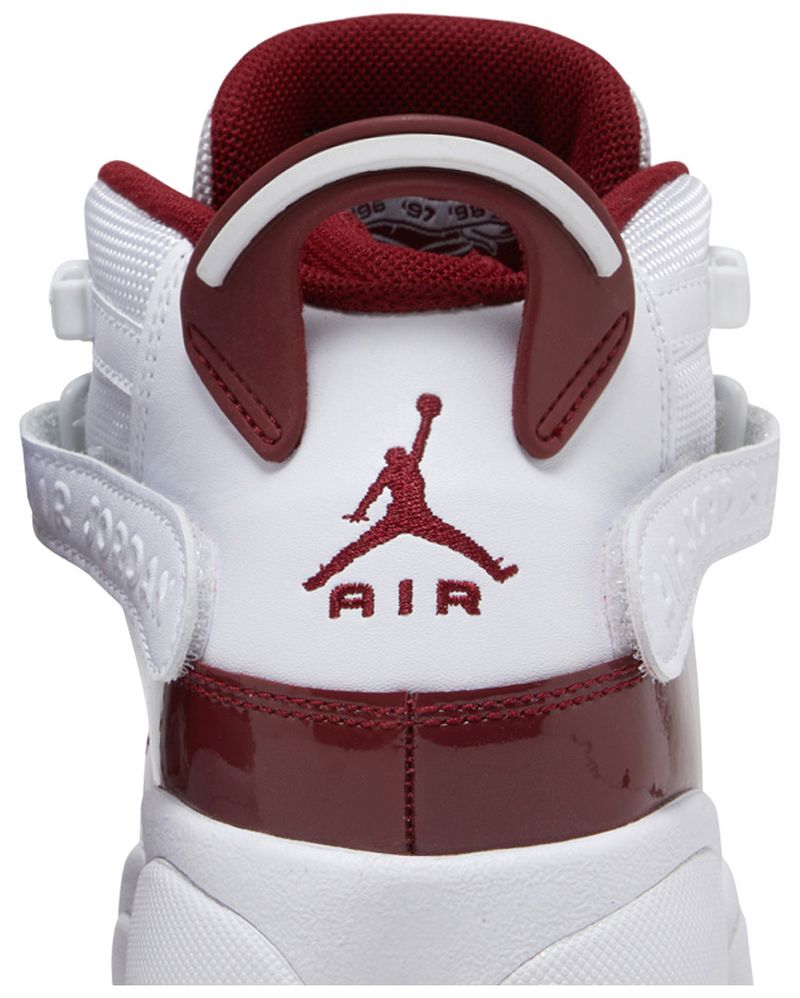 Jordan 6 Rings White Team Red (GS)