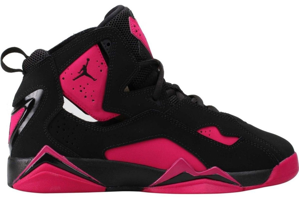 Jordan True Flight Black Sport Fuchsia (GS)