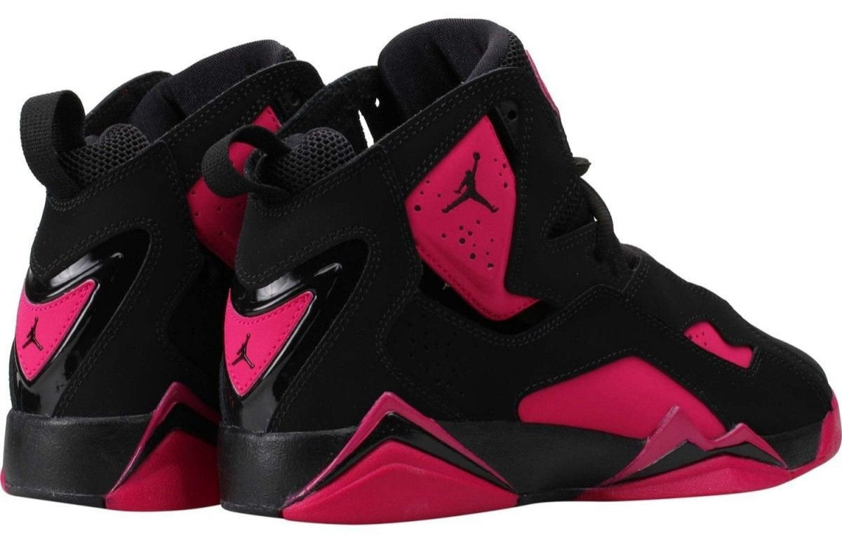 Jordan True Flight Black Sport Fuchsia (GS)