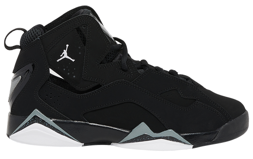 Jordan True Flight Black White Metallic Silver (GS)