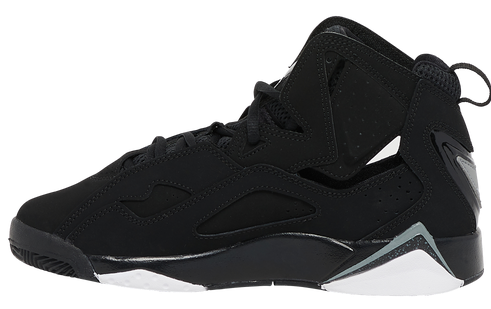 Jordan True Flight Black White Metallic Silver (GS)