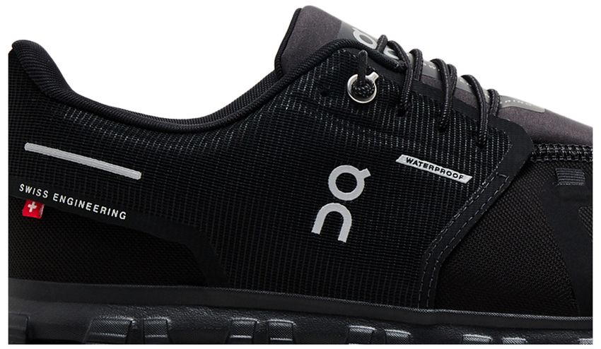 On Running Cloud 6 Waterproof All Black