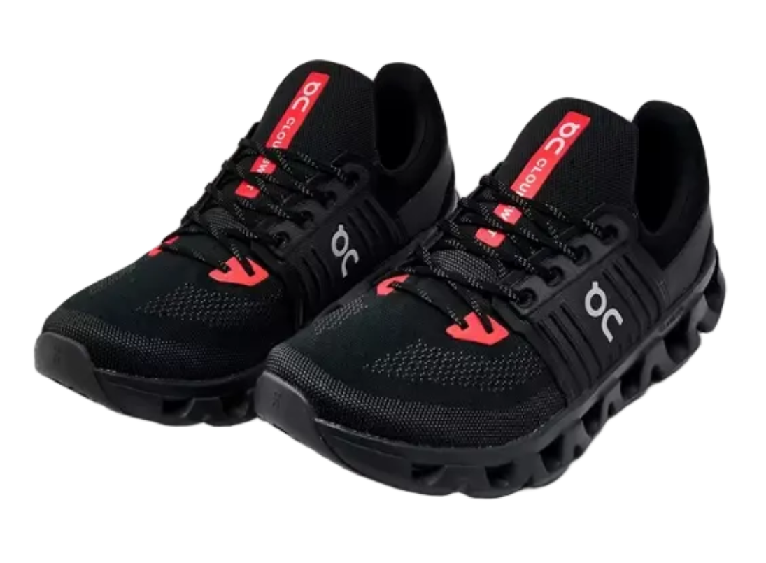 On Cloudswift 4 Black Red Silver
