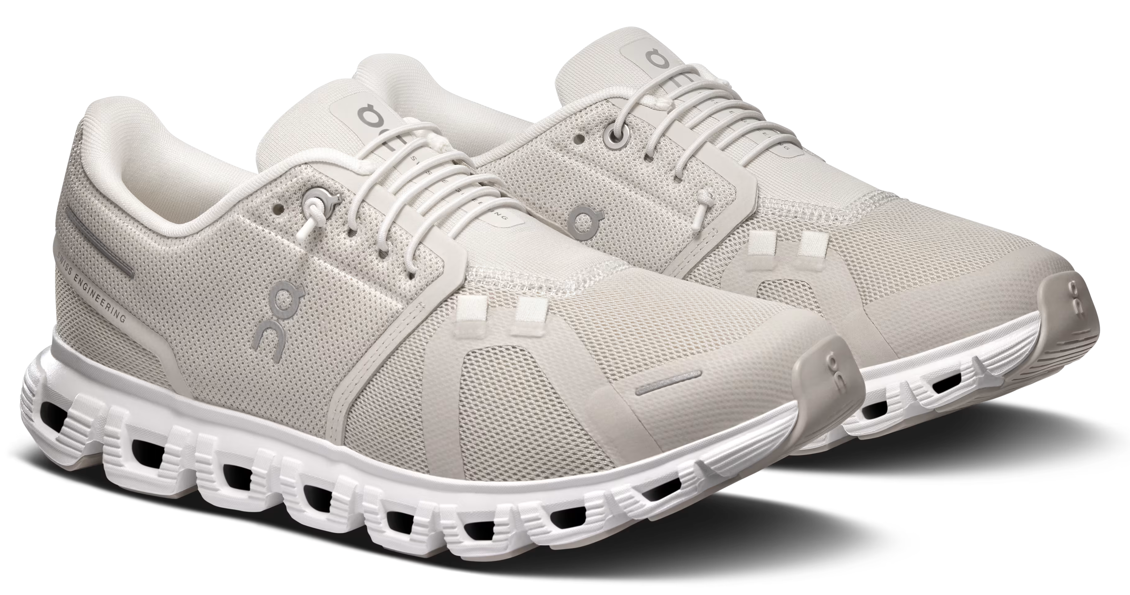 On Running Cloud 6 Pearl White (Women's)